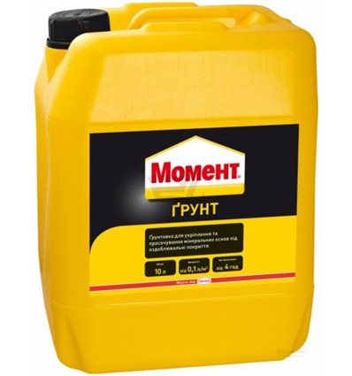 Грунтовка Момент "Грунт", 10 литров