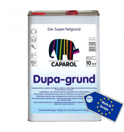 Грнутовка CAPAROL DUPA-GRUND (КАПАРОЛ ДУПА-ГРУНТ) -укрепляющая