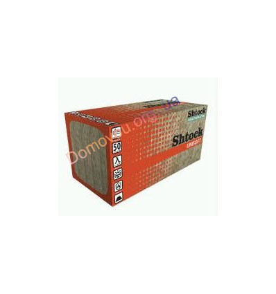 Шток базальтовый утеплитель Shtock Unisoft 30кг/м3, 100 мм 600*1000 мм (3 м.кв.)