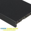 Подоконник пластиковый FACHMANN (Фахманн) Белый Сатин матовый с гладкой поверхностью