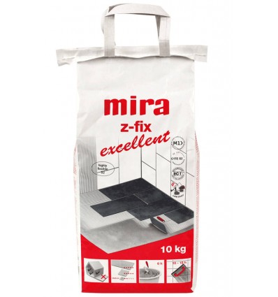 Клей Mira Z-FIX excellent белый ультралёгкий Мира, 10 кг