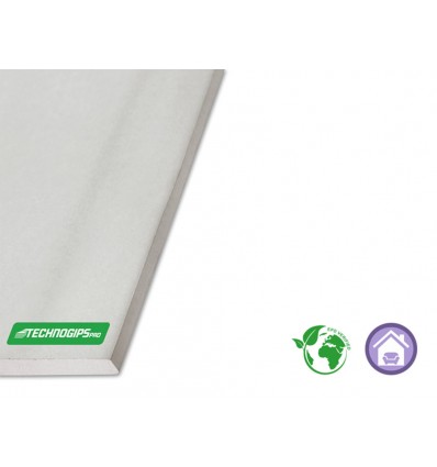 Гипсокартон стеновой TECHNOGIPS Pro 12,5х1200х2500мм Болгария