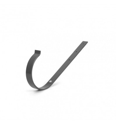 КРОНШТЕЙН РИНВИ ПРЯМИЙ МЕТАЛЕВИЙ 125 ММ графітовий BRYZA