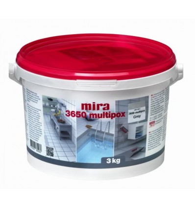 Мира 3650 multipox эпоксидный клей и затирка для плитки MIRA, 3кг