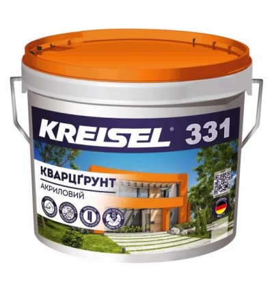Kreisel 331 Кварцгрунт акриловый Крайзель, 10 л/15кг