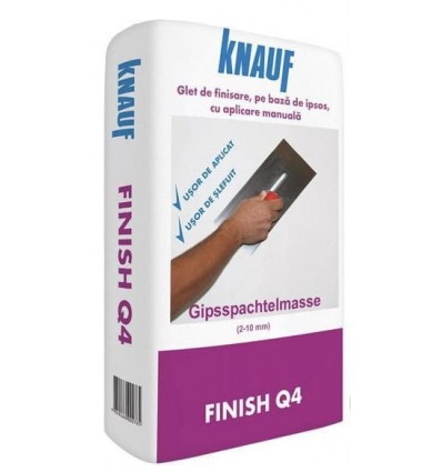 Кнауф Finish Q4 шпатлёвка гипсовая, 25кг
