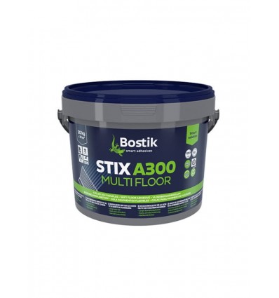 Універсальний акриловий клей Bostik STIX A300 MULTI FLOOR для комерційного ПВХ та лінолеуму, 20 кг